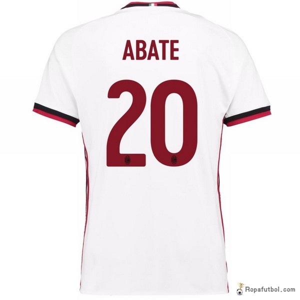 Camiseta AC Milan Replica Segunda Ropa Abate 2017/18